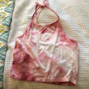 Brandy Melville halter crop top